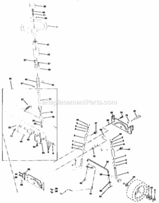Page D Diagram and Parts List for 917258564  Craftsman Lawn Tractor
