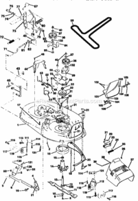 Part Location Diagram of 1911016 Craftsman Washer 11/32 X 5/8 X 16 Gauge