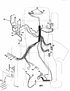 Page A Diagram and Parts List for 917258573  Craftsman Lawn Tractor