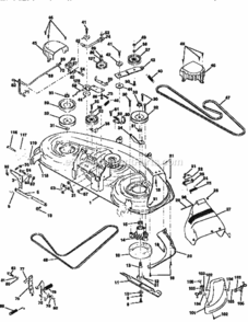 Page J Diagram and Parts List for 917258590  Craftsman Lawn Tractor
