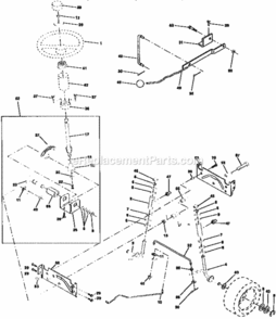 Page D Diagram and Parts List for 917258590  Craftsman Lawn Tractor