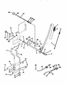 Page I Diagram and Parts List for 917258590  Craftsman Lawn Tractor