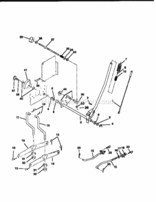 Page I Diagram and Parts List for 917258591  Craftsman Lawn Tractor