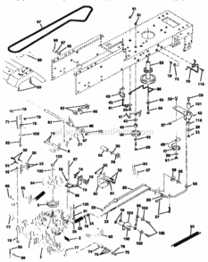Page C Diagram and Parts List for 917258592  Craftsman Lawn Tractor