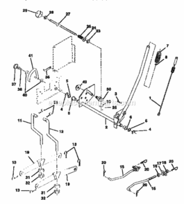 Page I Diagram and Parts List for 917258592  Craftsman Lawn Tractor