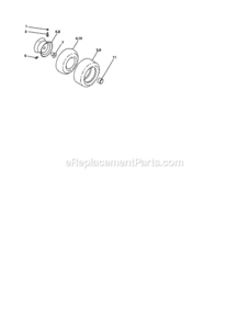 Page J Diagram and Parts List for 917258661  Craftsman Lawn Tractor