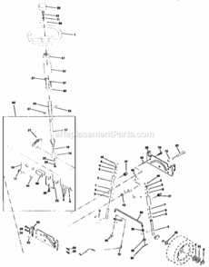 Page D Diagram and Parts List for 917258662  Craftsman Lawn Tractor
