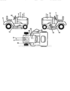 Part Location Diagram of 160876 Craftsman Decal.Eng.19