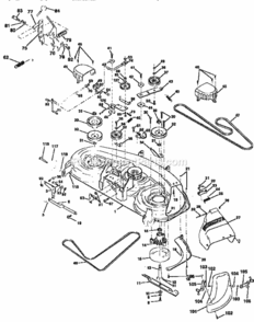 Page G Diagram and Parts List for 917258671  Craftsman Lawn Tractor