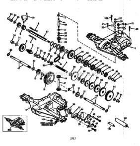 Page L Diagram and Parts List for 917258680  Craftsman Lawn Tractor