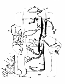 Page A Diagram and Parts List for 917258683  Craftsman Lawn Tractor