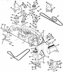 Page J Diagram and Parts List for 917258684  Craftsman Lawn Tractor