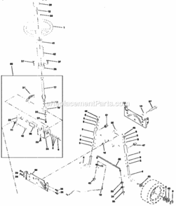 Page D Diagram and Parts List for 917258684  Craftsman Lawn Tractor