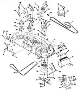 Page J Diagram and Parts List for 917258685  Craftsman Lawn Tractor