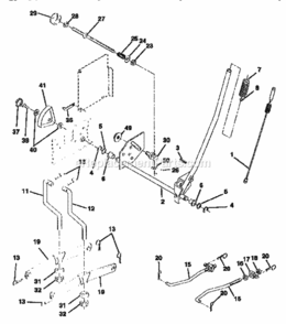 Page I Diagram and Parts List for 917258685  Craftsman Lawn Tractor