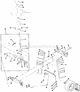 Page D Diagram and Parts List for 917258693  Craftsman Lawn Tractor