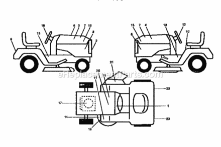 Part Location Diagram of 160295 Craftsman Hood Decal