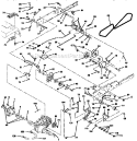 Part Location Diagram of 532140218 Husqvarna V-belt