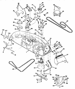 Page F Diagram and Parts List for 917258871  Craftsman Lawn Tractor