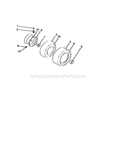 Page H Diagram and Parts List for 917258871  Craftsman Lawn Tractor