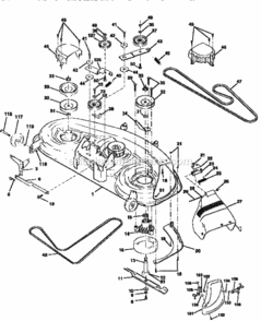 Page F Diagram and Parts List for 917258872  Craftsman Lawn Tractor