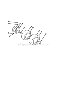 Page I Diagram and Parts List for 917258872  Craftsman Lawn Tractor