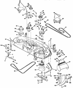 Page J Diagram and Parts List for 917258880  Craftsman Lawn Tractor