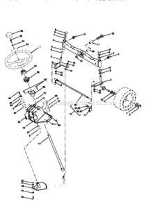 Page D Diagram and Parts List for 917258891  Craftsman Lawn Tractor