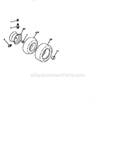 Page G Diagram and Parts List for 917258891  Craftsman Lawn Tractor