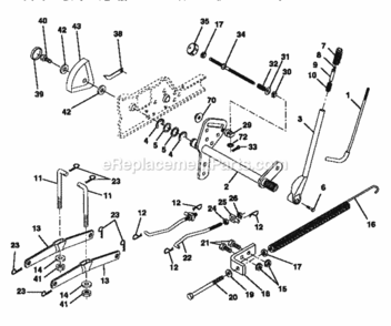 Page I Diagram and Parts List for 917258903  Craftsman Lawn Tractor