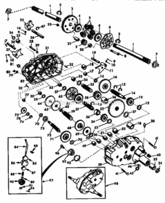 Page K Diagram and Parts List for 917258904  Craftsman Lawn Tractor