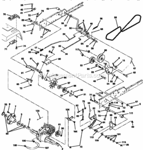 Part Location Diagram of 126874X Craftsman Bearing