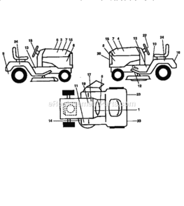 Part Location Diagram of 151568 Craftsman Head Ins 22.5