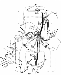 Page A Diagram and Parts List for 917258940  Craftsman Lawn Tractor
