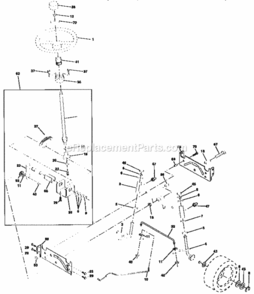 Page D Diagram and Parts List for 917258940  Craftsman Lawn Tractor