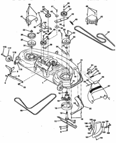 Page H Diagram and Parts List for 917258970  Craftsman Lawn Tractor