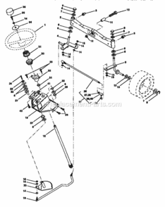 Page D Diagram and Parts List for 917258973  Craftsman Lawn Tractor