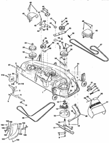 Page H Diagram and Parts List for 917258980  Craftsman Lawn Tractor