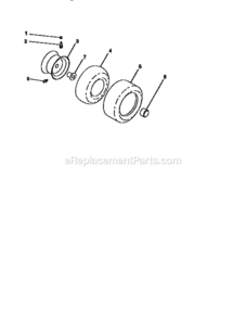 Page G Diagram and Parts List for 917259000  Craftsman Lawn Tractor