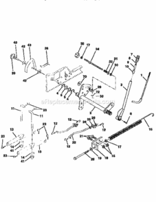Page I Diagram and Parts List for 917259000  Craftsman Lawn Tractor
