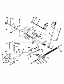 Page I Diagram and Parts List for 917259001  Craftsman Lawn Tractor