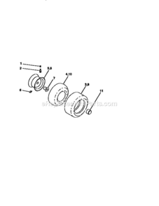 Page I Diagram and Parts List for 917259010  Craftsman Lawn Tractor