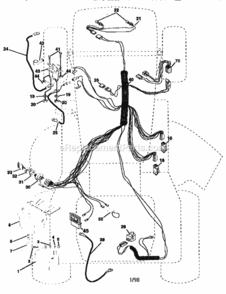 Page A Diagram and Parts List for 917259022  Craftsman Lawn Tractor