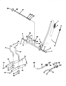 Page I Diagram and Parts List for 917259031  Craftsman Lawn Tractor