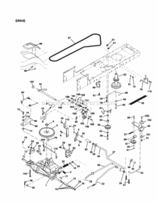 Page C Diagram and Parts List for 917259071  Craftsman Lawn Tractor
