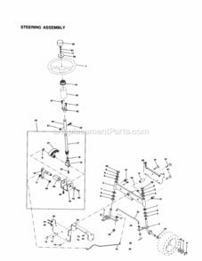 Page D Diagram and Parts List for 917259071  Craftsman Lawn Tractor