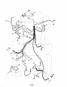 Part Location Diagram of 400318 Craftsman Deck.Svc.107