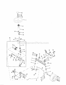 Page D Diagram and Parts List for 917259110  Craftsman Lawn Tractor