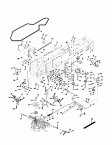 Page C Diagram and Parts List for 917259120  Craftsman Lawn Tractor