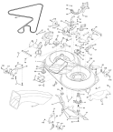 Part Location Diagram of 169165 Craftsman Idler bracket